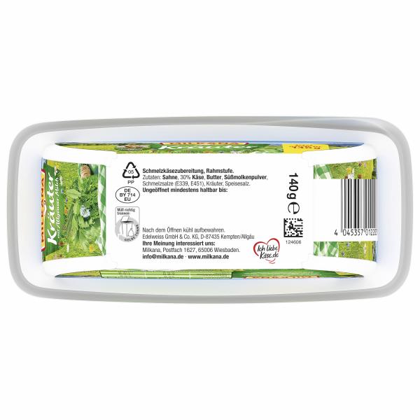 Milkana Schmelzkäse Kräuter