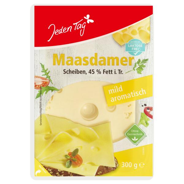 Jeden Tag Maasdamer in Scheiben