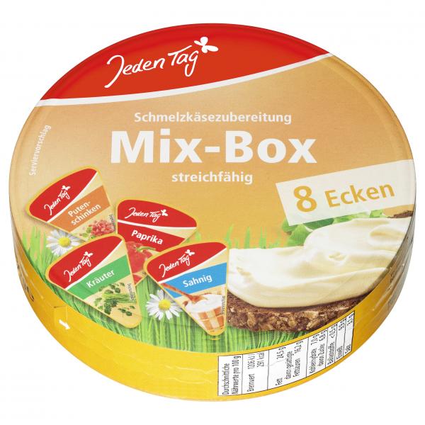 Jeden Tag Schmelzkäse-Zubereitung Mix