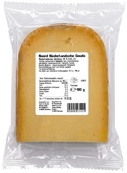 Tafelzeit Noord Nederlandsche Gouda