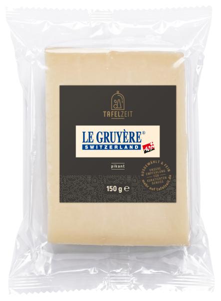 Tafelzeit Le Gruyère A.O.P. pikant