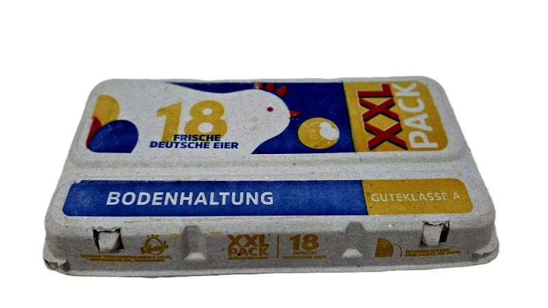 Eifrisch Frische deutsche Eier Bodenhaltung Güteklasse A Größe M-L, XXLPack
