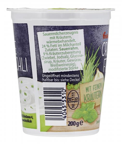 Frischli Creme Frischli mit feinen Kräutern