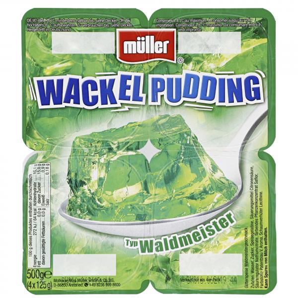Müller Wackelpudding Waldmeister