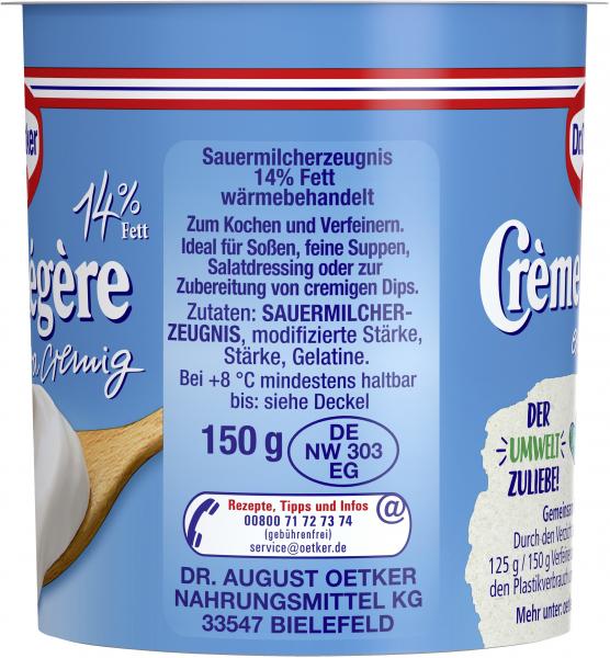Dr. Oetker Crème Légère