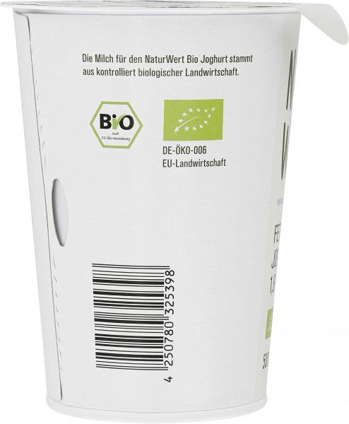 NaturWert Bio Fettarmer Joghurt mild 1,8% Fett