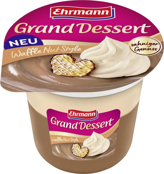 Ehrmann Grand Dessert Waffle Nut Style
