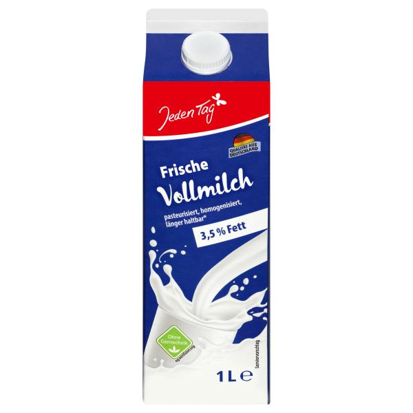 Jeden Tag Frische Vollmilch 3,5%