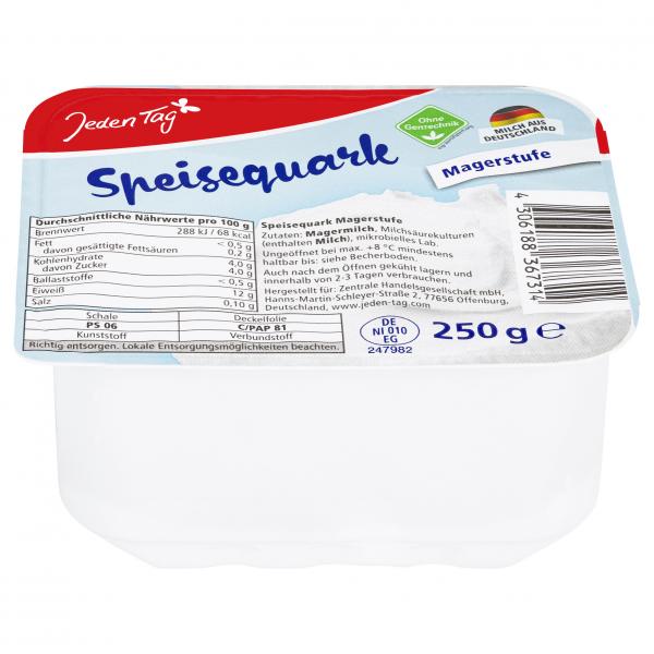 Jeden Tag Speisequark Magerstufe