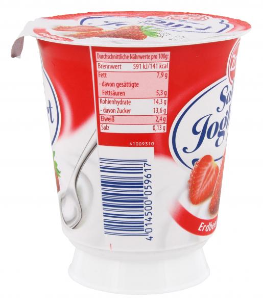 Zott Sahnejoghurt Erdbeer mild