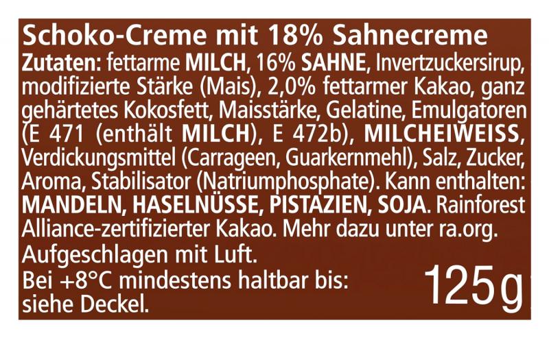 Dr. Oetker Wölkchen klassische Schokolade