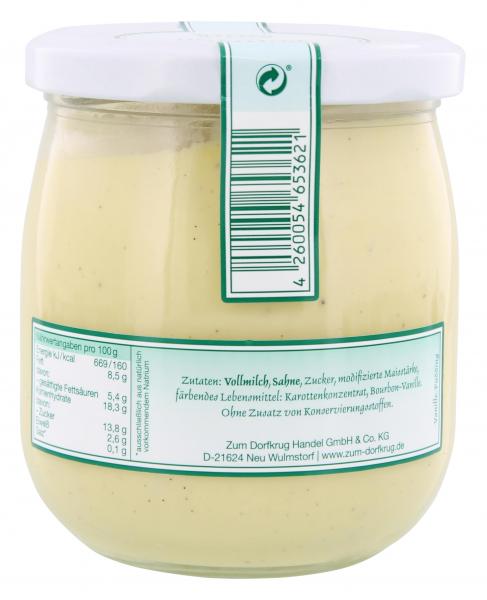 Zum Dorfkrug Sylter Vanillepudding