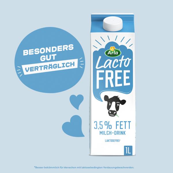 Arla LactoFree Laktosefreie Milch 3,5%