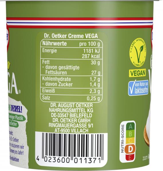 Dr. Oetker Creme Vega