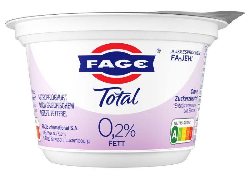 Fage Total Griechischer Joghurt 0,2% Fett
