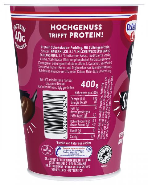 Dr. Oetker High Protein Pudding Schoko