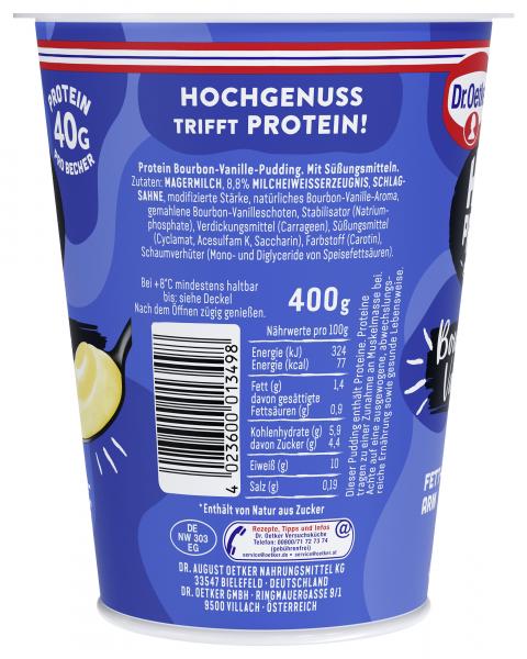 Dr. Oetker High Protein Pudding Vanille