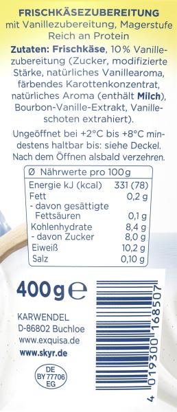 Exquisa Milder Skyr Vanille