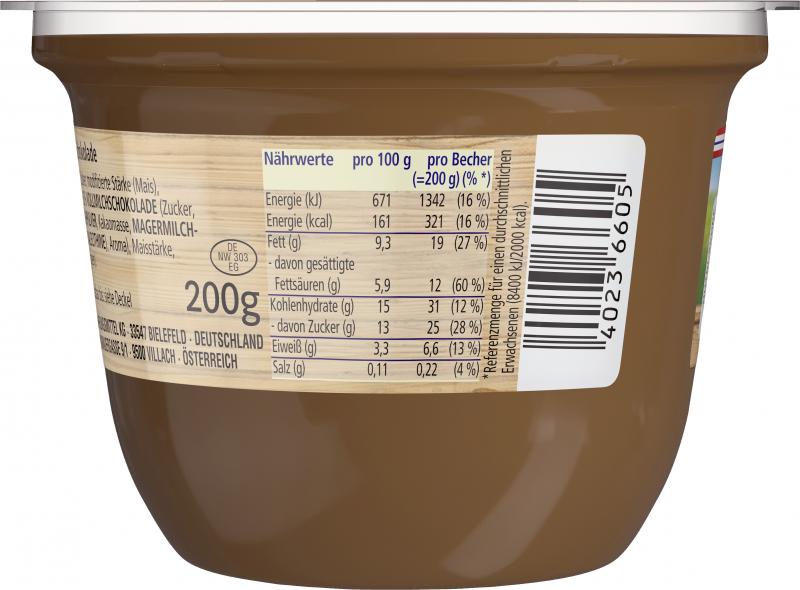 Dr. Oetker Löffelglück Sahnepudding Vollmilch-Schokolade