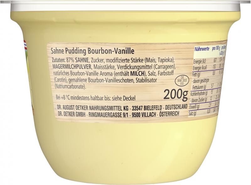 Dr. Oetker Löffelglück Sahnepudding Bourbon-Vanille