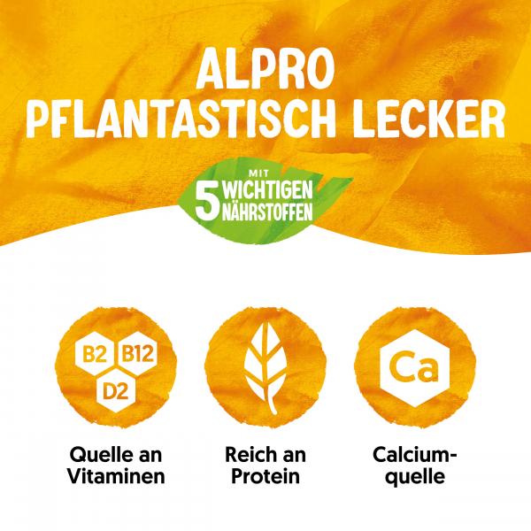 Alpro Joghurtalternative ohne Zuckerzusatz Mango