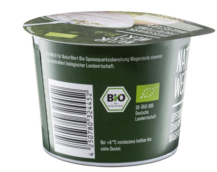 NaturWert Bio Speisequarkzubereitung Magerstufe