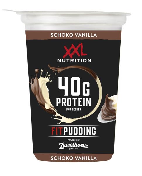 Zuivelhoeve Fitpudding XXL Nutrition Protein Schoko Vanilla