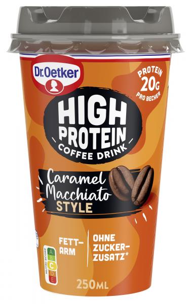 Dr. Oetker High Protein Coffee Drink Caramel Macchiato Style