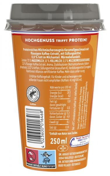 Dr. Oetker High Protein Coffee Drink Caramel Macchiato Style