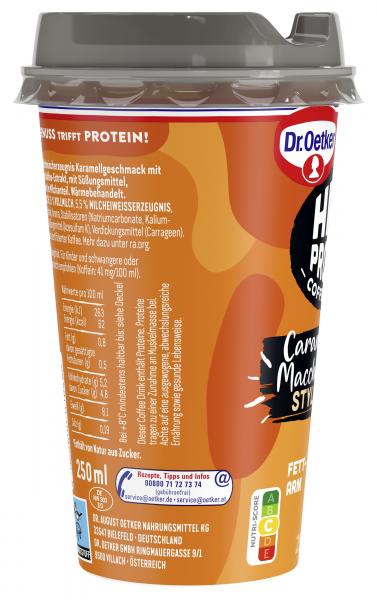 Dr. Oetker High Protein Coffee Drink Caramel Macchiato Style