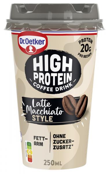Dr. Oetker High Protein Coffee Drink Latte Macciato Style