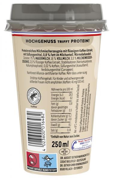 Dr. Oetker High Protein Coffee Drink Latte Macciato Style