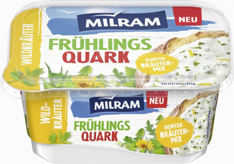 Milram Frühlingsquark Wildkräuter