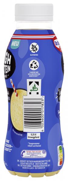 Dr. Oetker High Protein Shake Vanille Geschmack (Einweg)