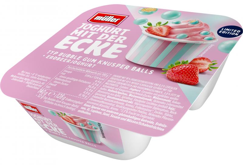 MüLLER Joghurt mit der Ecke Frucht Sortierung 4