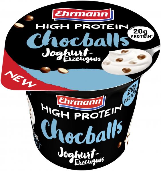 Ehrmann High Protein Joghurt Chocballs