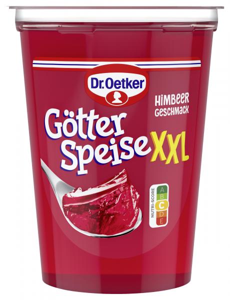 Oetker Götterspeise XXL Himbeer Geschmack