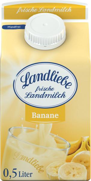 Landliebe frische Landmilch Banane