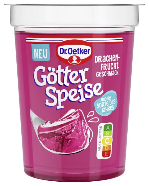Dr. Oetker Götterspeise Drachenfrucht, Yuzu-Mango
