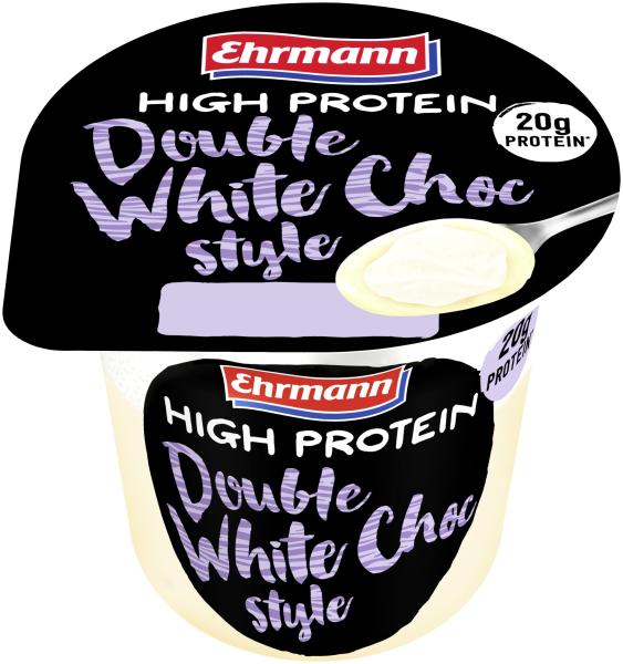 Ehrmann High Protein Double White Choc Style Pudding
