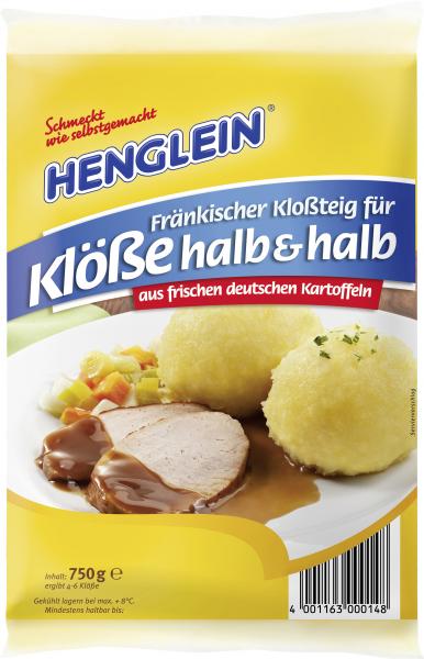 Henglein Fränkischer Kloßteig für Klöße halb & halb
