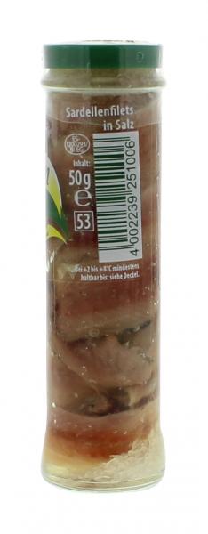 Feinkost Dittmann Sardellenfilets in Salz