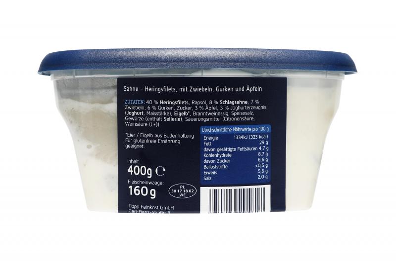 Küstengold Sahne-Heringsfilets