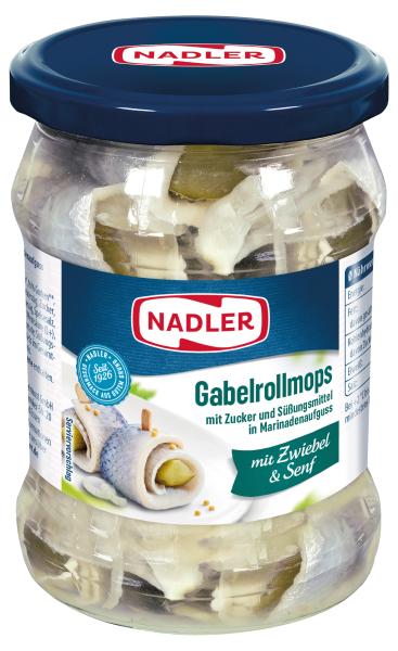 Nadler Gabelrollmops mit Zwiebeln & Senf