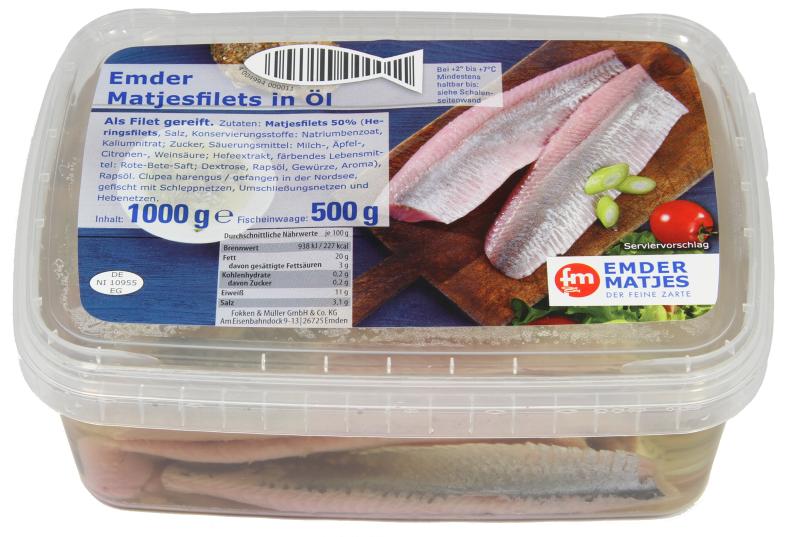 Emder Matjesfilets in Öl