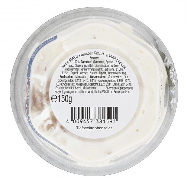 Mayo Feinkost Tiefsee Krabbensalat