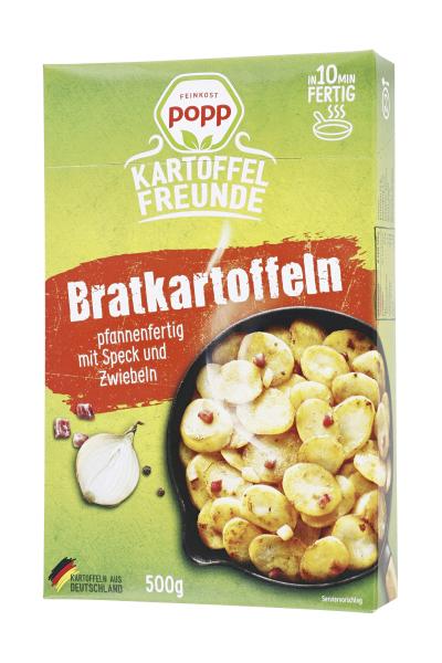 Popp Bratkartoffeln mit Speck und Zwiebeln