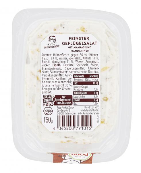Popp Meistersalat Feinster Geflügelsalat