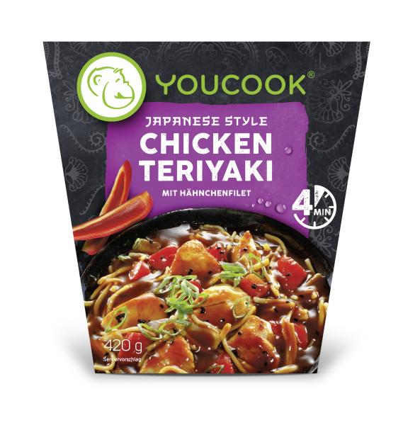 Youcook Japanese Style Chicken Teriyaki mit Huhn