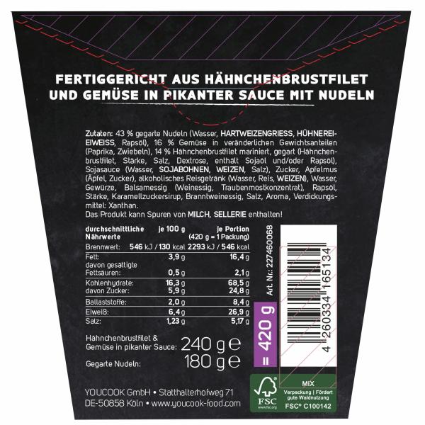 Youcook Japanese Style Chicken Teriyaki mit Huhn